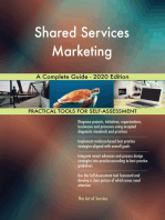 Shared Services Marketing A Complete Guide - 2020 Edition