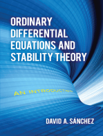 Ordinary Differential Equations and Stability Theory: An Introduction