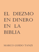 El diezmo en dinero en la Biblia