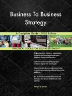 Business To Business Strategy A Complete Guide - 2020 Edition