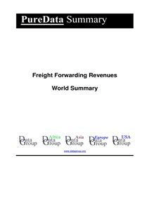 Freight Forwarding Revenues World Summary: Market Values & Financials by Country