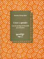 Crecer y aprender: Curso de psicología del desarrollo para educadores