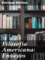 Filosofía Americana: Ensayos