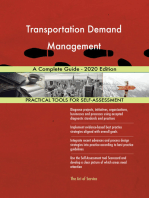 Transportation Demand Management A Complete Guide - 2020 Edition