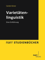 Varietätenlinguistik: Eine Einführung