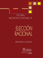 Teoría microeconómica: elección racional