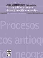 Procesos políticos antioqueños durante la revolución neogranadina