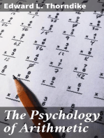 The Psychology of Arithmetic