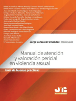 Manual de atención y valoración pericial en violencia sexual: Guía de buenas prácticas