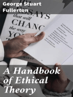 A Handbook of Ethical Theory