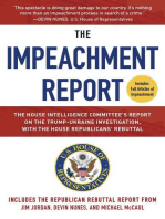 The Impeachment Report: The House Intelligence Committee's Report on the Trump-Ukraine Investigation, with the House Republicans' Rebuttal