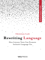 Rewriting Language: How Literary Texts Can Promote Inclusive Language Use