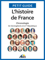 L’histoire de France: Chronologie - De Vercingétorix à la Ve République