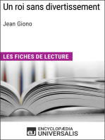 Un roi sans divertissement de Jean Giono: Les Fiches de lecture d'Universalis