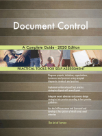 Document Control A Complete Guide - 2020 Edition