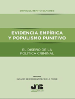 Evidencia empírica y populismo punitivo el diseño de la política criminal