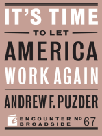 It’s Time to Let America Work Again