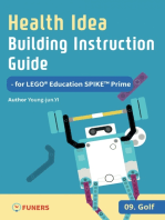 Health Idea Building Instruction Guide for LEGO® Education SPIKE™ Prime 09 Golf