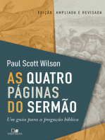 As quatro páginas do sermão: Um guia para a pregação bíblica