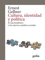 Cultura, identidad y política: El nacionalismo y los nuevos cambios sociales