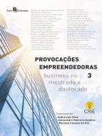 Provocações empreendedoras 3: Business no mestrado e doutorado