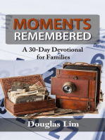 Moments Remembered: A 30-Day Devotional for Families