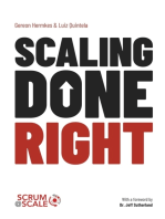 Scaling Done Right: How to Achieve Business Agility with Scrum@Scale and Make the Competition Irrelevant