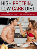 High Protein & Low Carb Diet Women - Lose Weight Quickly and Much - Men - Increase Muscle Mass and Become Very Strong -: COOKBOOK, #3