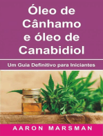 Óleo de Cânhamo e óleo de Canabidiol