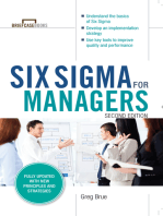 Six Sigma for Managers, Second Edition (Briefcase Books Series)