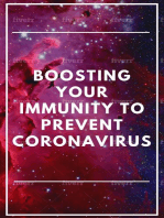 BOOSTING YOUR IMMUNITY TO PREVENT CORONAVIRUS