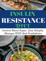 Insuline Resistanr Cookbook: Control Blood Sugar, Lose Weight, Manage PCOS And Prediabetes