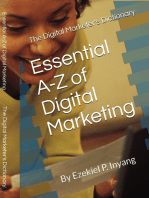 A-Z of Digital Marketing: The Digital Marketing Dictionary