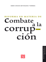 La reforma en materia de combate a la corrupción