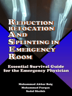 Reduction, Relocation and Splinting in Emergency Room (RASER)