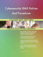 Cybersecurity ISMS Policies And Procedures A Complete Guide - 2021 Edition