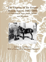 The Diaries of Sir Ernest Mason Satow, 1883-1888: A Diplomat In Siam, Japan, Britain and Elsewhere