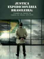 Justiça expedicionária brasileira: atuação no Teatro de Guerra da Itália (1944-1945)