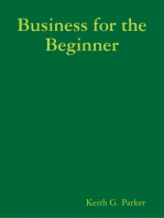 Business for the Beginner