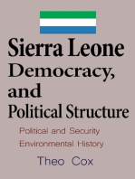 Sierra Leone Democracy and Political Structure