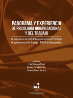 Panorama y experiencia de Psicología Organizacional y del Trabajo: La experiencia de la Red Iberoamericana de Psicología Organizacional y del Trabajo - RIPOT en Iberoamérica