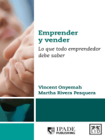 Emprender y vender: Lo que todo emprendedor debe saber