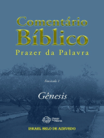 Comentário Bíblico Prazer da Palavra, fascículo 1 — Gênesis: Gênesis