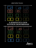 A Semântica dos Sufixos Denominais