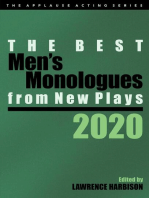 The Best Men's Monologues from New Plays, 2020