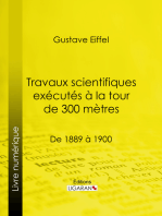 Travaux scientifiques exécutés à la tour de 300 mètres: De 1889 à 1900