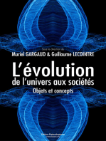 L’évolution, de l’univers aux sociétés: Objets et concepts