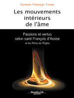 Les Mouvements intérieurs de l'âme: Passions et vertus selon saint François d'Assise et les Pères de l'Eglise