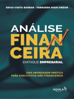 Análise financeira: enfoque empresarial: Uma abordagem prática para executivos não financeiros