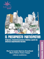 El presupuesto participativo: Orígenes, transformaciones y limites a partir de diversas experiencias locales